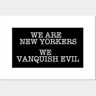 WE ARE NEW YORKERS (Ghost Version) Posters and Art